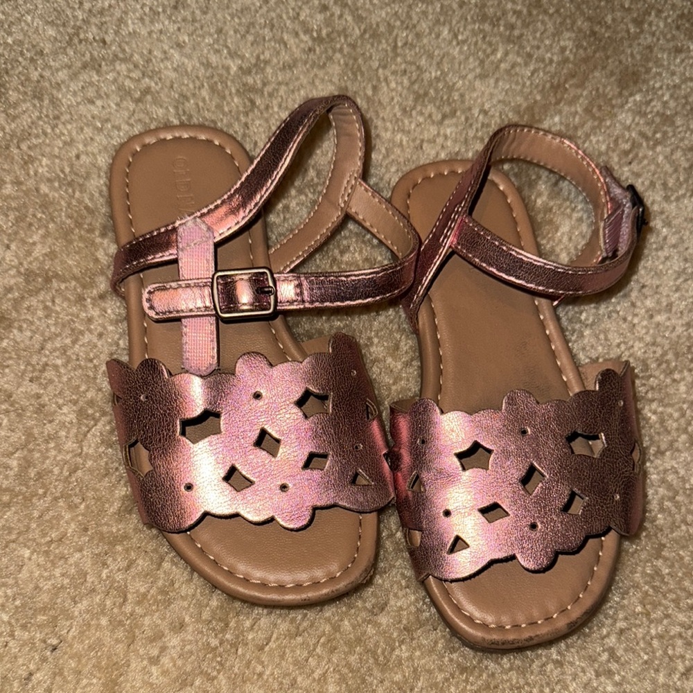 Old Navy Kids Shiny Pink Sandals